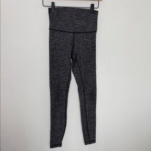 Lululemon Heathered Black Leggings